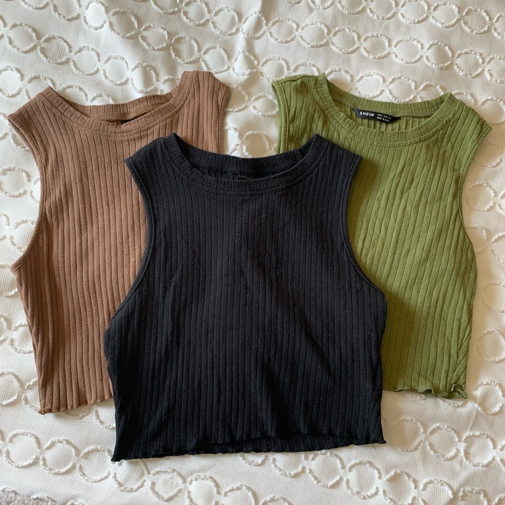 Shein Cropped Tank Bundle